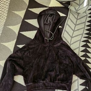 Adika Black Crop Sweater